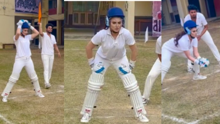 Urvashi Rautela Unveils Next Bollywood Movie in Unique Cricket-Themed Announcement