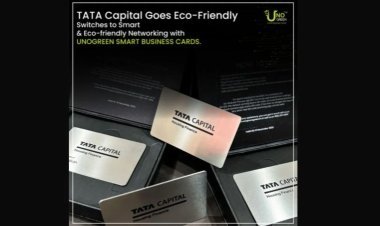 Tata Capital Teams Up with UnoGreen for Eco-Friendly Networking with Metal Smart Business Cards