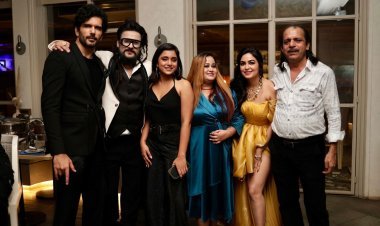 Producer Karishma Kishore and Akshat Joshi played the perfect hosts on the launch of their Music Video titled Aakhri Hadd